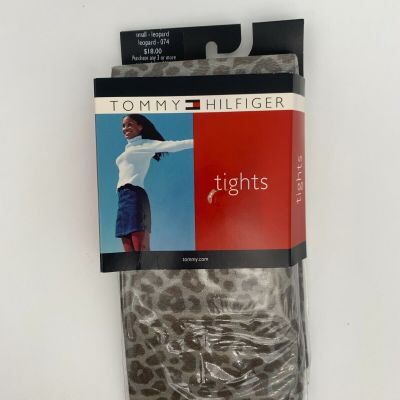 1 pr Tommy Hilfiger Fashion Tights - Small - Leopard